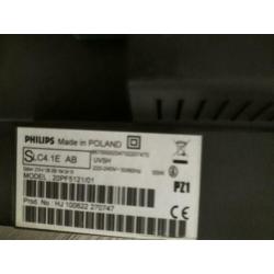 Leuk klein Philips tvtje 20inch geen hdmi aansluiting