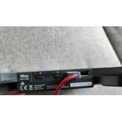 Trust Gaming Led laptop stand cooler met usb