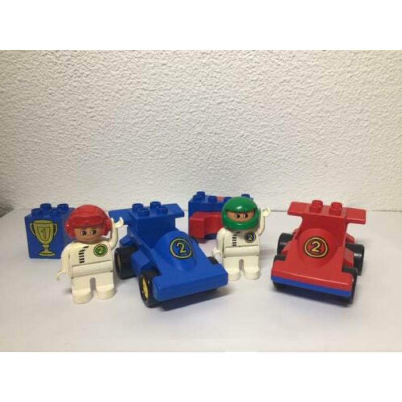 Duplo 2607+2609 Raceauto's uit 1990/Ik heb nog meer Duplo