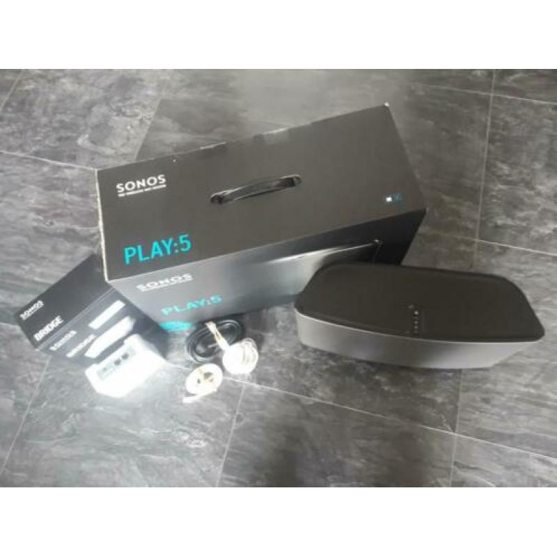 Sonos Play 5 zwart gen. 1 met bridge
