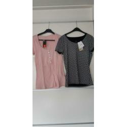 Pakket nieuwe kleding. Jurken en t shirts S/36