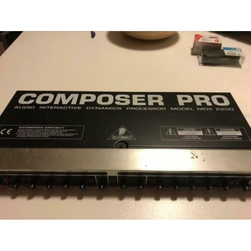 Behringer Composers pro & Ultragraph pro