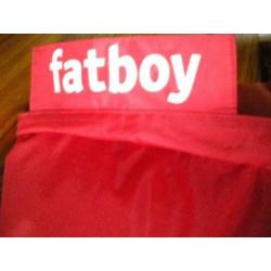 Echt ZGAN rode originele FATBOY zitzak, extra dik gevuld!
