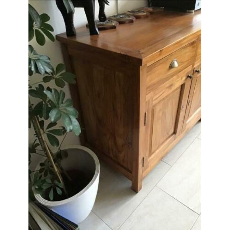 Dressoir massief teak (Trendhopper)