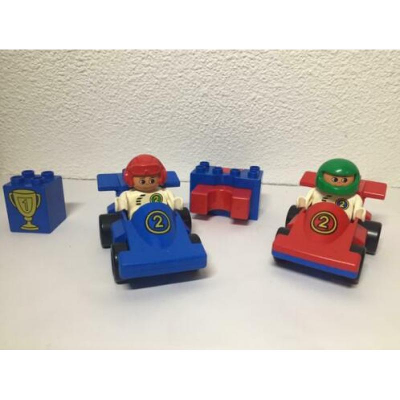 Duplo 2607+2609 Raceauto's uit 1990/Ik heb nog meer Duplo