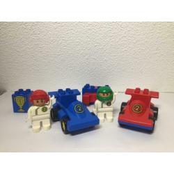 Duplo 2607+2609 Raceauto's uit 1990/Ik heb nog meer Duplo