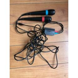 2x Originele SingStar Microfoon - Wired - PS2/PS3