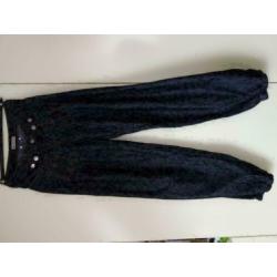 2487 Gloednieuwe vintage spijker broek YELANGHAO; Mt=S