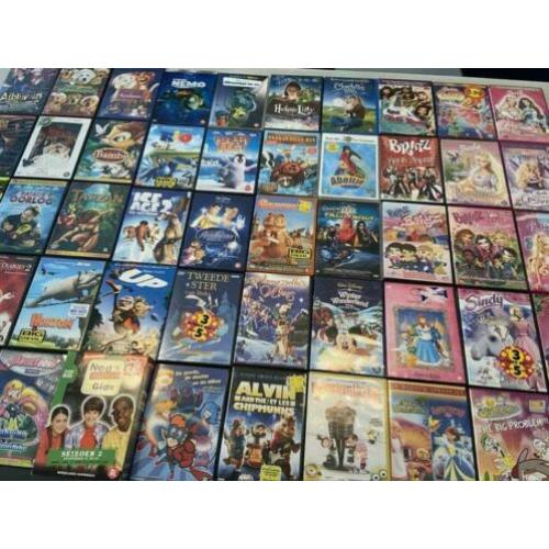 DVD’s meer dan vijftig Walt Disney en andere