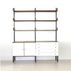 Vintage retro wandsysteem jaren '60 '70 dressoir