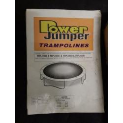 Tekoop trampoline rond 3,5m compleet