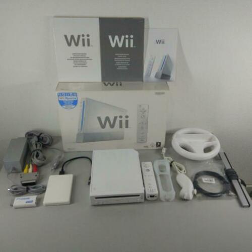 Nintendo Wii Omgebouwd incl 500 GB HDD 200+ Games