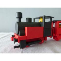 Fischer Technik bouw speeltrein jaren 70 passagierstrein