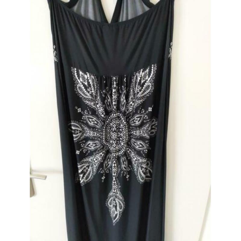 YESSICA IBIZA style schitterende print lange jurk in 44.l