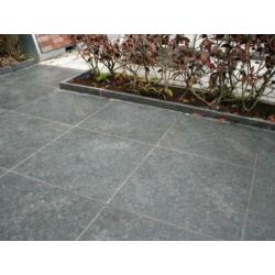 keramische tuin / terrastegels hardsteen look 60x60 cm
