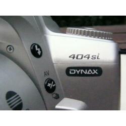 Minolta dynax 404 si plus zo goed als nieuwe tas