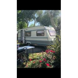 Gepimpte opgeknapte caravan TEC Weltbummler 5 personen