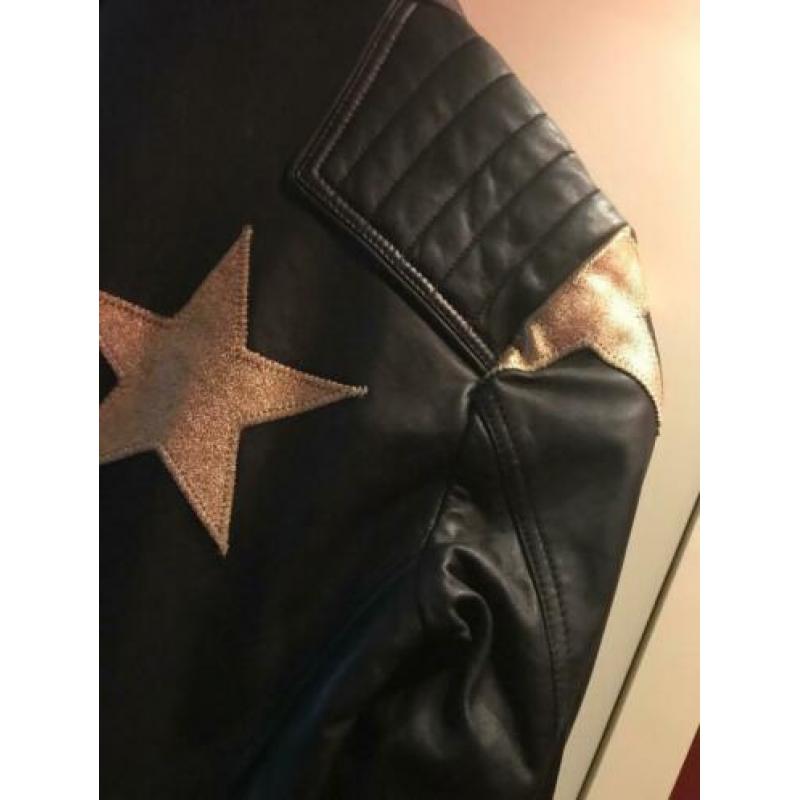 Maison Scotch and Soda Biker Leather/Leren Jacket NIEUW S
