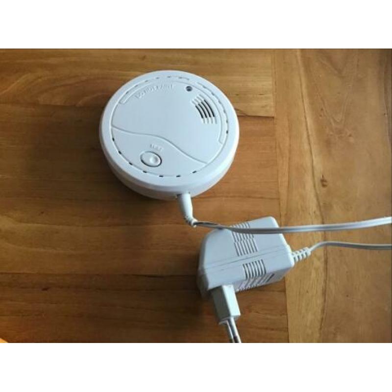 Mumbi gas detector, compleet met adapter.