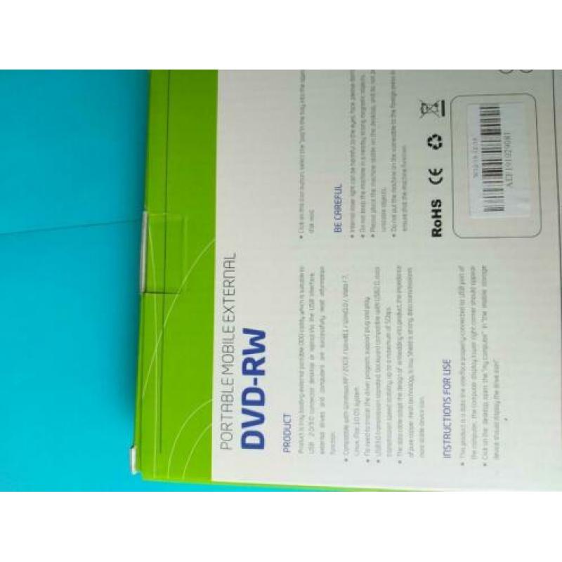 Externe DVD brander USB 3.0.*Nieuw*
