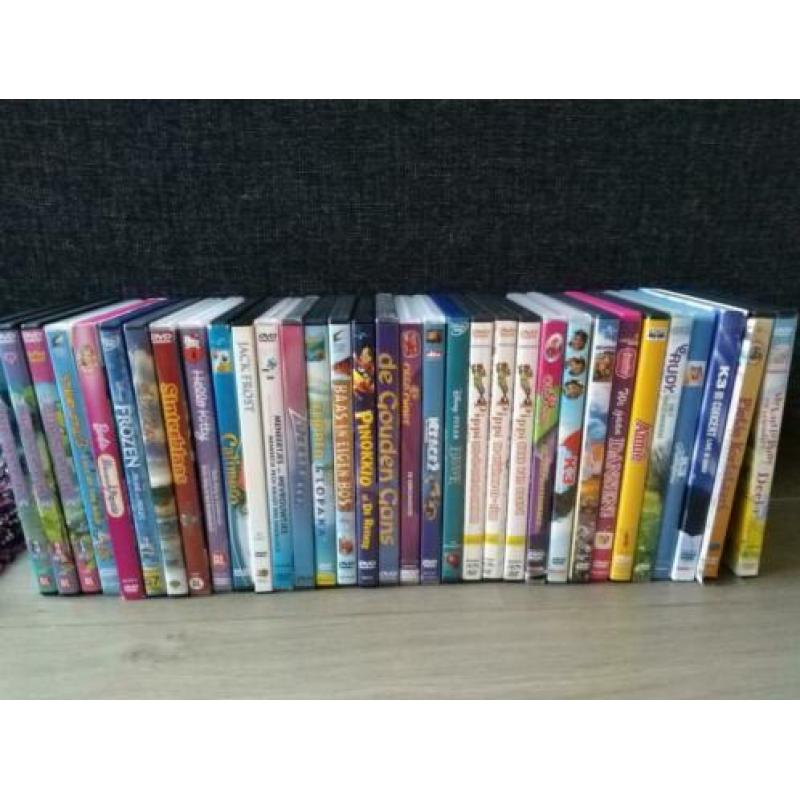 35 DvDs met kinderfilms