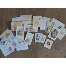 132 geboortekaartjes 1959 - 1963 - 1964 jaren 70 - 80 - 90