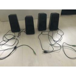 2x speakerset van Trust Tytan