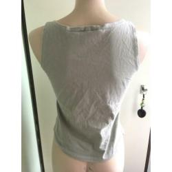 Umsebenzi goa boho hippie top groen S 36 bomen retro hemdje