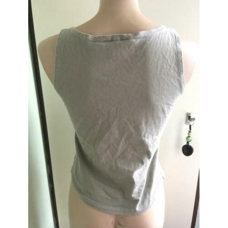Umsebenzi goa boho hippie top groen S 36 bomen retro hemdje