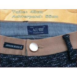 ARMANI JEANS antraciet rok maat M (36/38) nieuw