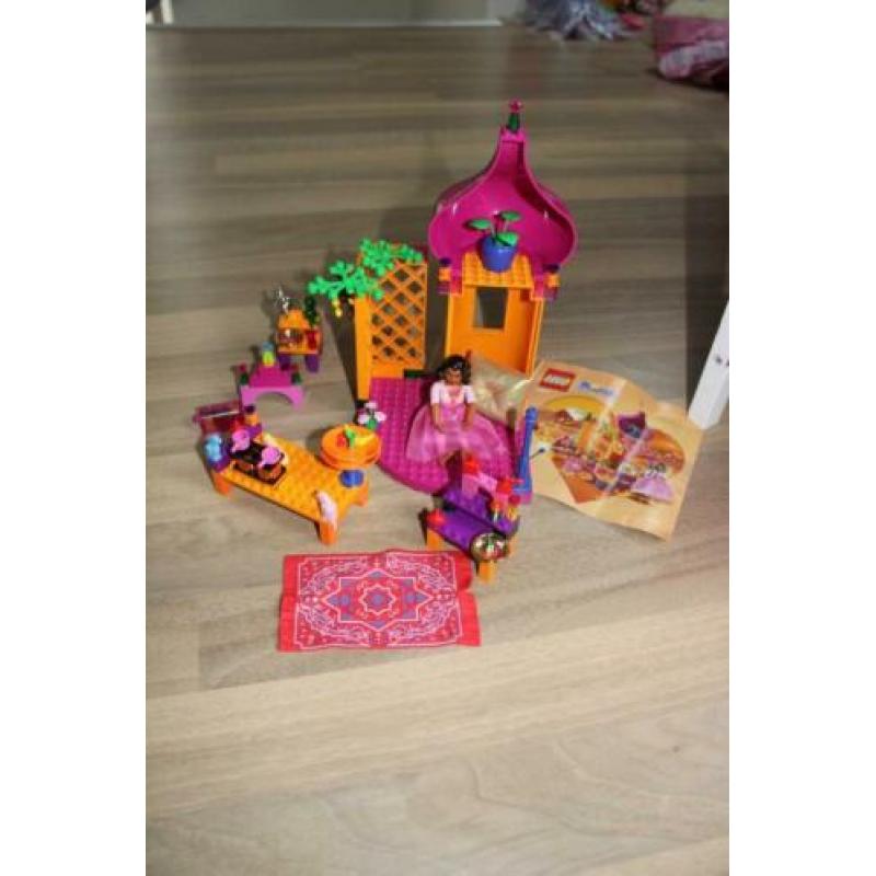 lego belville bazaar en poppetje, 5857
