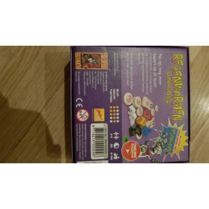 Regenwormen junior met uitbreiding