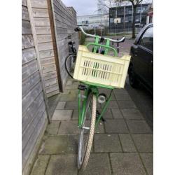 Omafiets met krat ZGAN