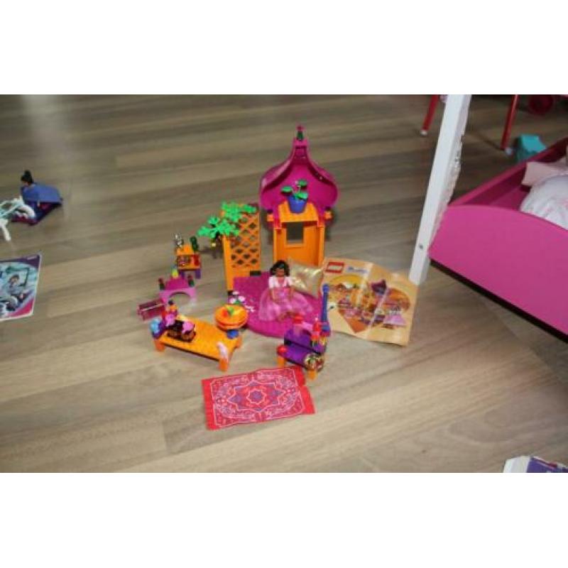 lego belville bazaar en poppetje, 5857