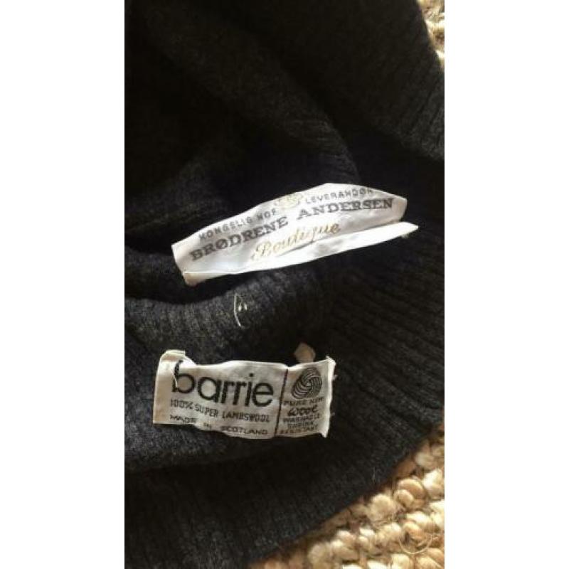 Vintage Barrie lambswool trui turtleneck