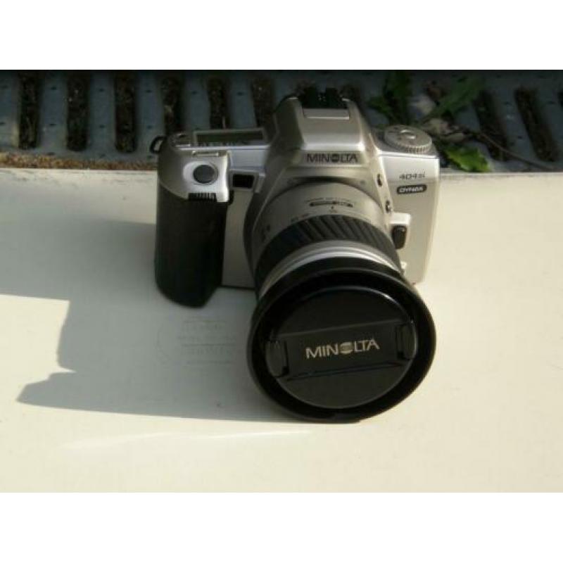 Minolta dynax 404 si plus zo goed als nieuwe tas
