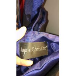 Galajurk strapless blauw juju et christine