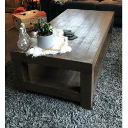 Acaciahout salontafel en tv meubel Profijt Meubel