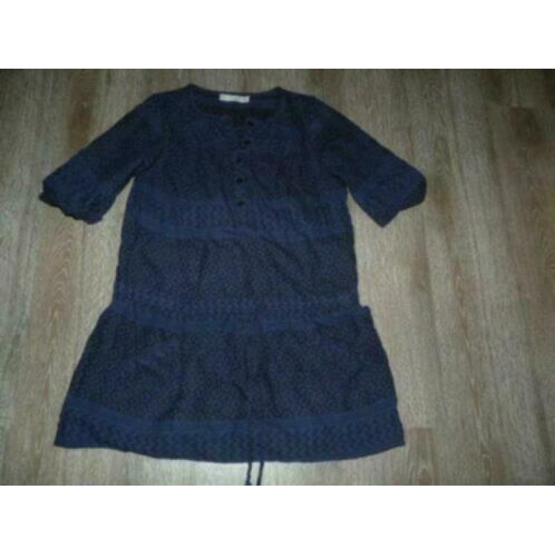 stijlvol lichtblauw streep shirt top open rug Yaya L 42 44