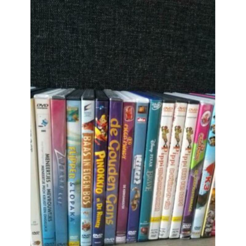 35 DvDs met kinderfilms