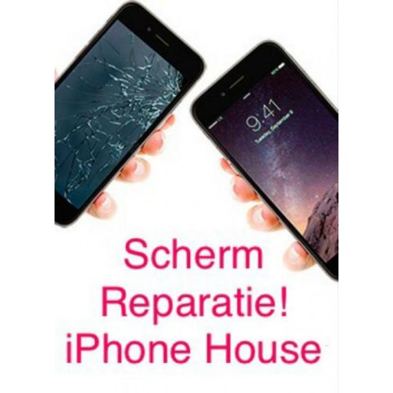 Actie! iPhone kapot scherm/glas reparatie 7 6 6s 5s X 8 plus