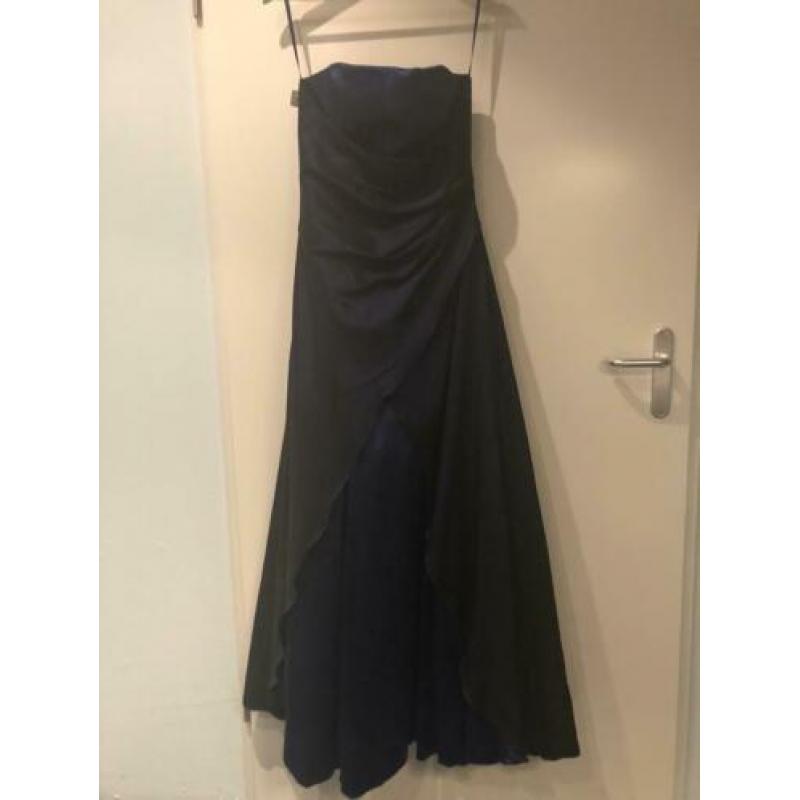 Galajurk strapless blauw juju et christine