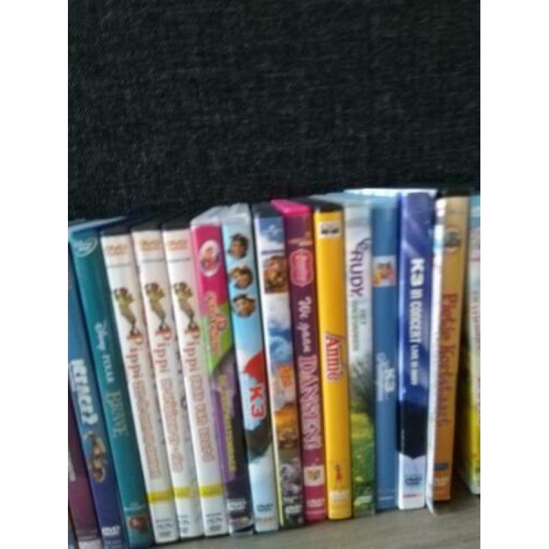 35 DvDs met kinderfilms