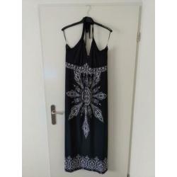 YESSICA IBIZA style schitterende print lange jurk in 44.l