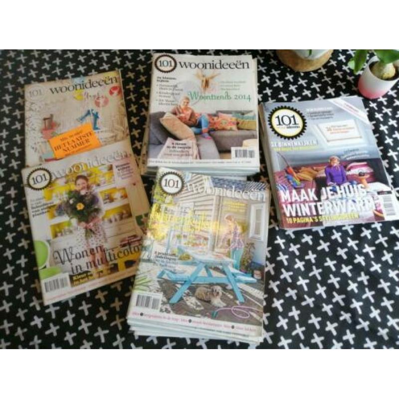 Tijdschriften 101 woonideeën > 29 stuks!