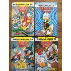36 (dubbel en extra) DONALD DUCK POCKETS en specials