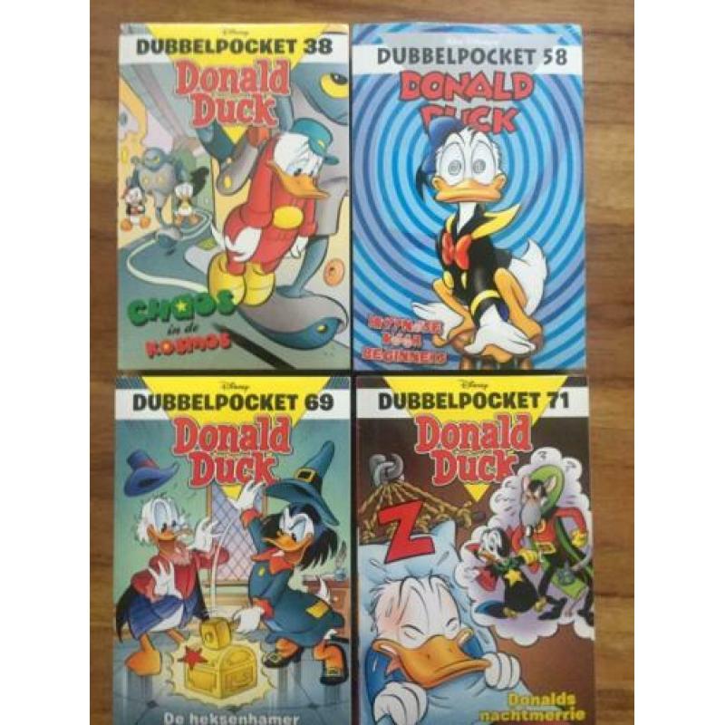 36 (dubbel en extra) DONALD DUCK POCKETS en specials