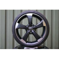 AUDI RS3 S3 A3 8V ROTOR Velgen 19 INCH ZWART Breedset