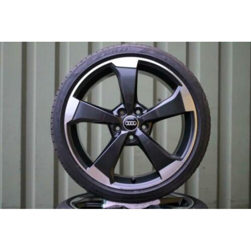 AUDI RS3 S3 A3 8V ROTOR Velgen 19 INCH ZWART Breedset