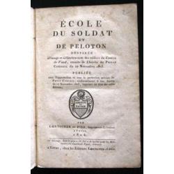 École du Soldat & Peloton des milices du Canton de Vaud 1804